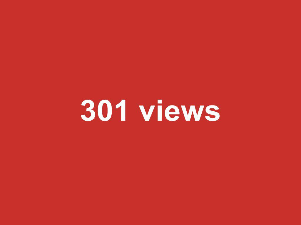 YouTube - Nie wieder 301+ Views