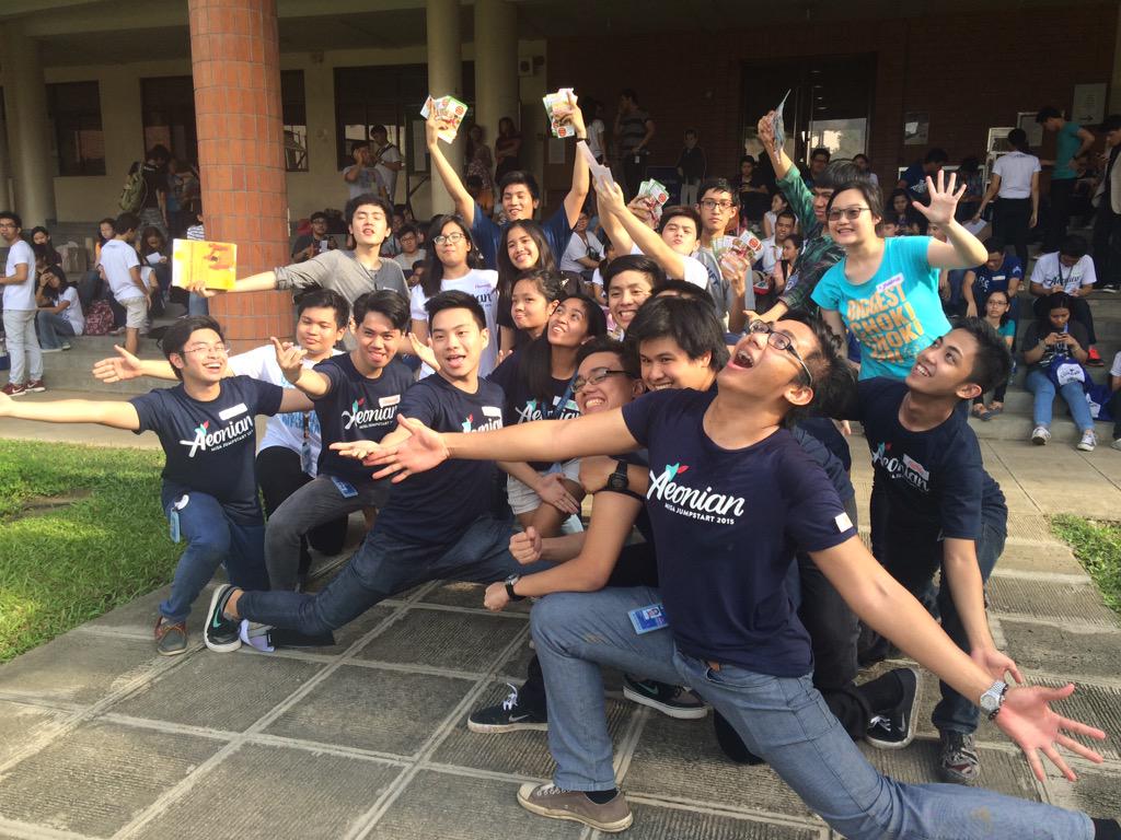 AteneoMISA's tweet photo. 2nd place: Red
1st place: Violet!!!
#brethren #MISAeonian #Jumpstart2015 http://t.co/h76CQxL1uB