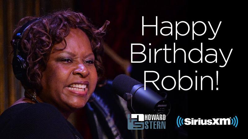 Happy birthday Robin!    
