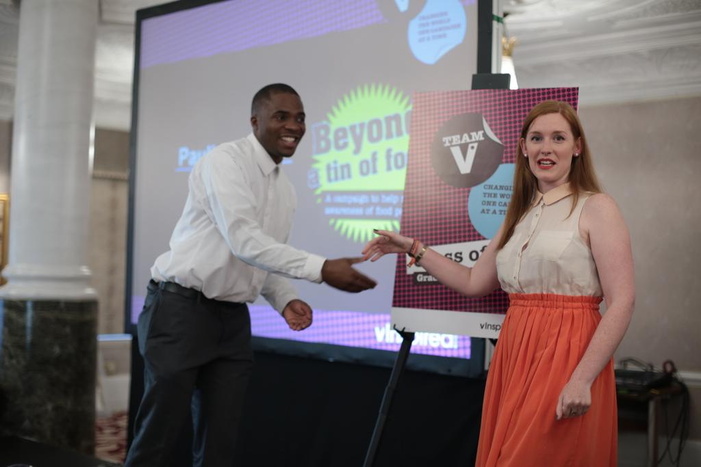 Caption contest!

What are John and Fiona up to?!