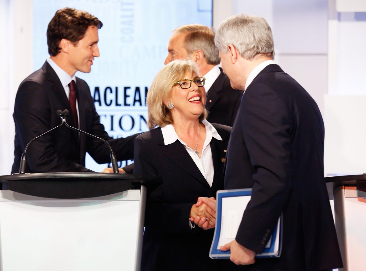 globeandmail's tweet image. Canada's party leaders locked horns at #macdebate last night. @stevenchase breaks it down: trib.al/gQkl860
