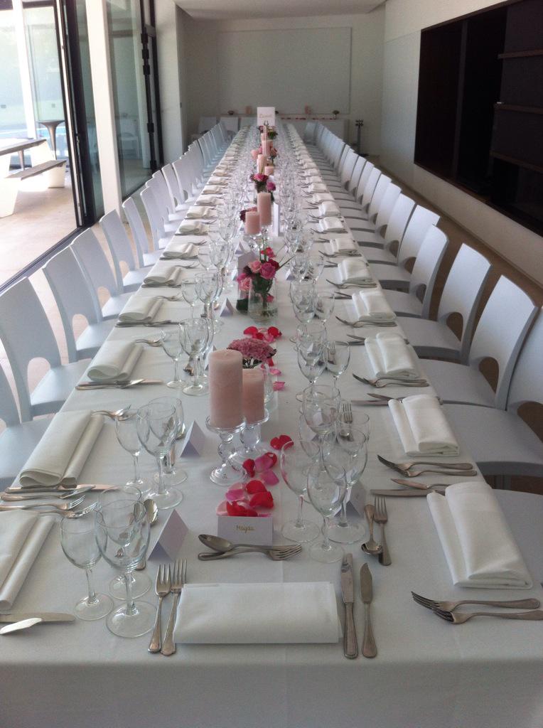 EventHouse1's tweet image. En opnieuw een zeer mooie setting! #dinner