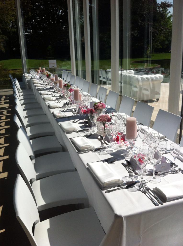 EventHouse1's tweet image. En opnieuw een zeer mooie setting! #dinner