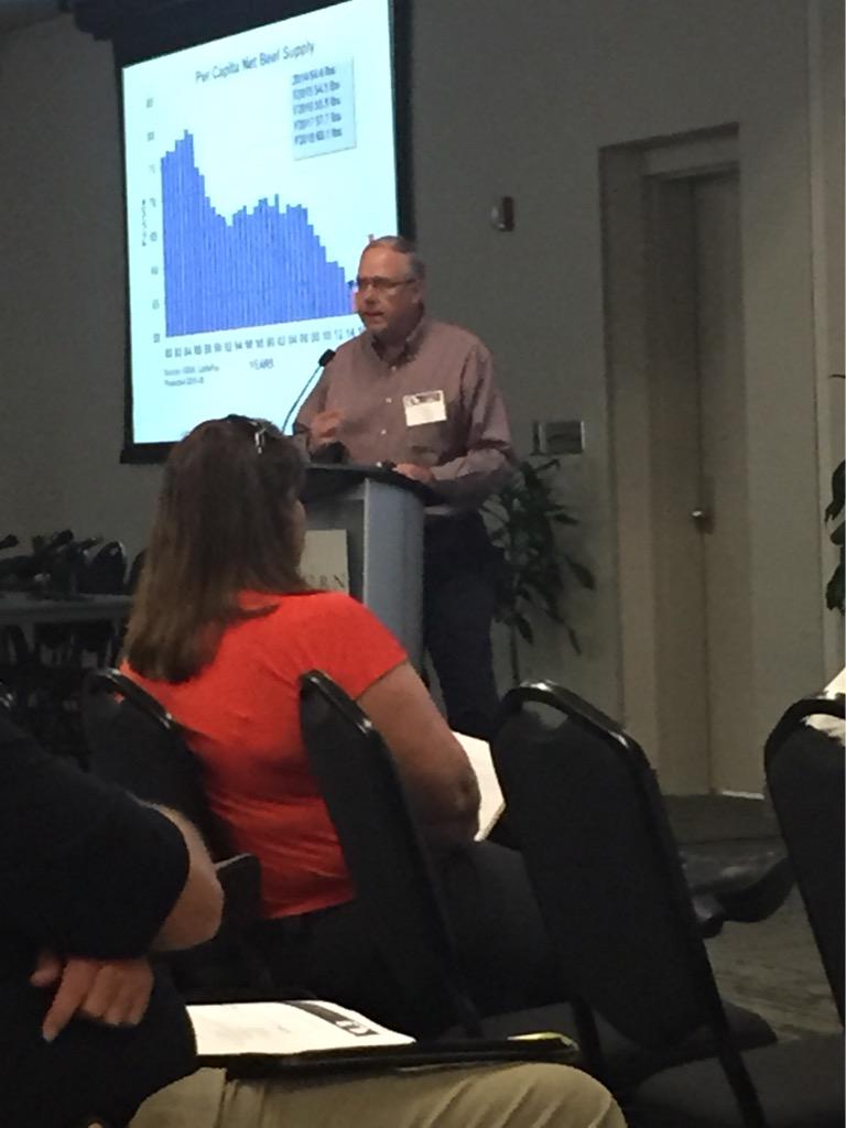 AUAnimalScience's tweet photo. First session of the Deep South Stocker Conference with Mr. Duane Lenz from CattleFax http://t.co/Jvl7IcSzF7