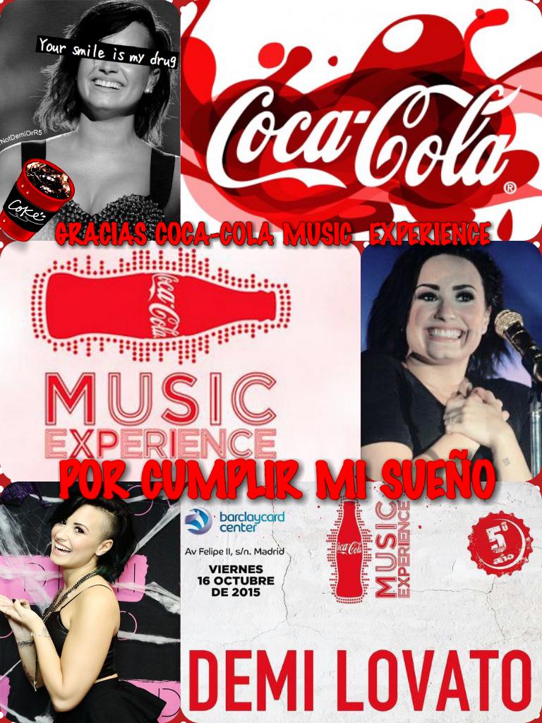 Soraya_Jonatica's tweet photo. Ayudarme a conseguir mi sueño de ver a Demi en la mejor experiencia de mi vida el CCME  @CocaCola_es #CCMELovers ♥☺ http://t.co/RJNu2dJqrj
