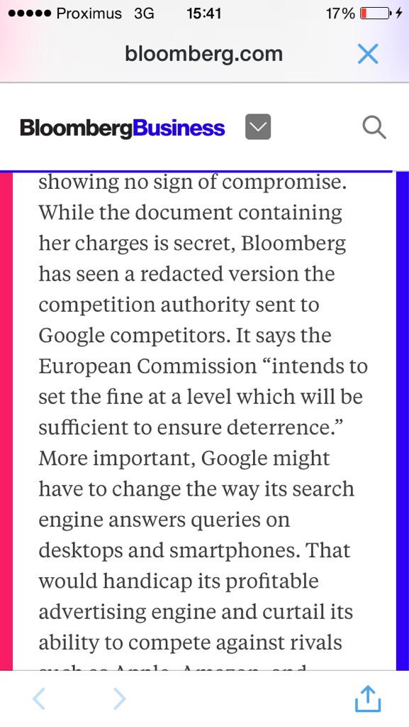 #Google #Antitrust story from <a href="/AlmuniaJoaquin/">Joaquin Almunia</a> to <a href="/vestager/">Margrethe Vestager</a> A MUST READ STORY! <a href="/ramontremosa/">Ramon Tremosa 🎗🌹</a> bloomberg.com/news/features/…