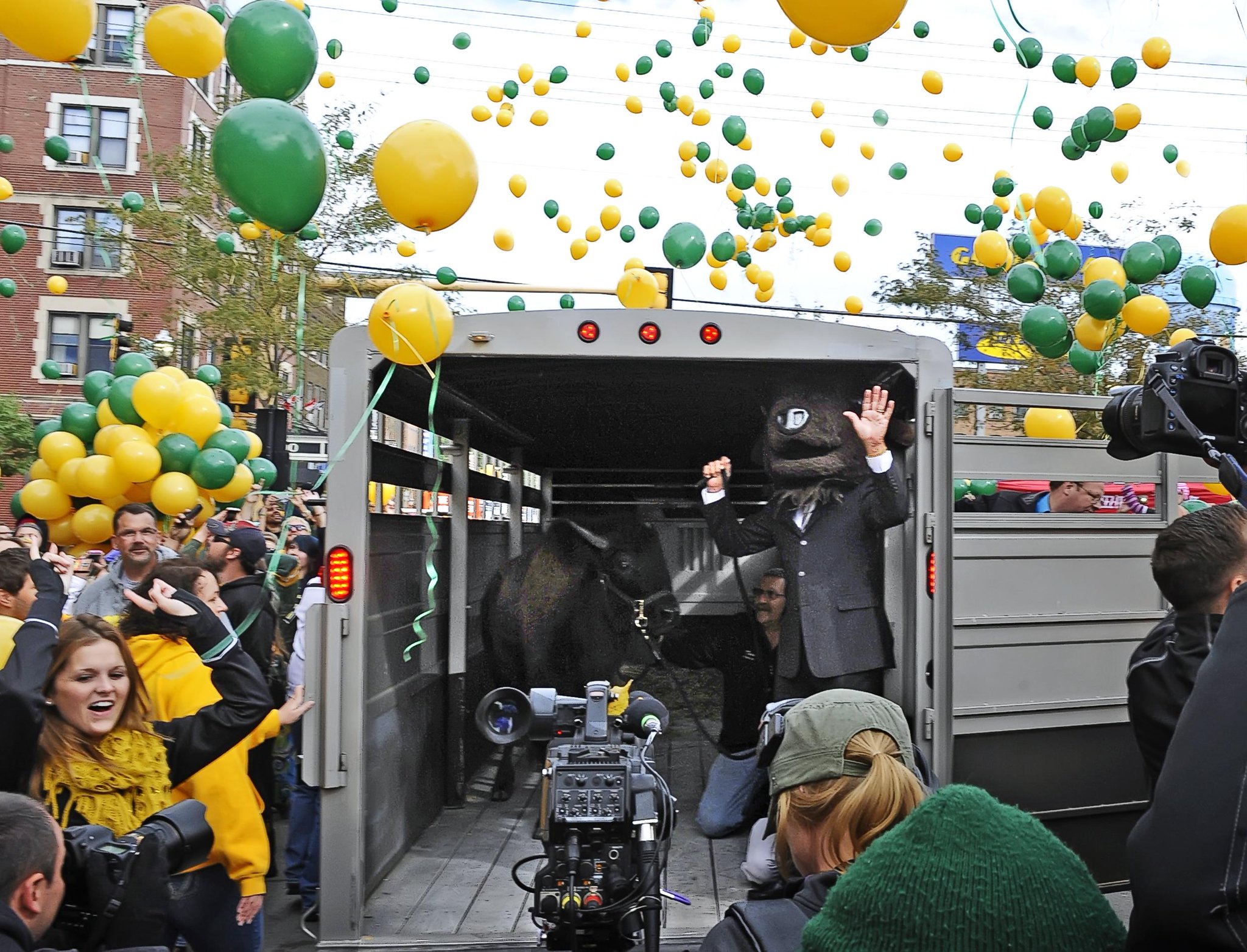Happy Birthday to the Great Lee Corso! Here is to many more visits to Downtown Fargo, ND! 