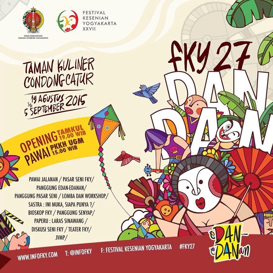 #FKY27 - DANDAN | Taman Kuliner Condongcatur | 19 Agustus - 5 September 2015