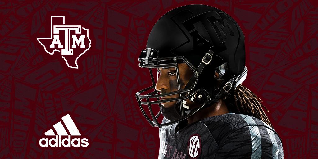 adidasFballUS's tweet photo. Celebrate in style.

@AggieFootball 's #AggieNights TECHFIT x #Primeknit uniform for Halloween.

#12thMan #teamadidas http://t.co/50VR02avVd