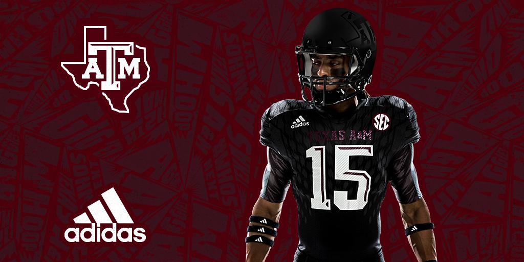 Texas A&amp;M Unveils Black Alternate Uniforms for Oct. 31 Game Against