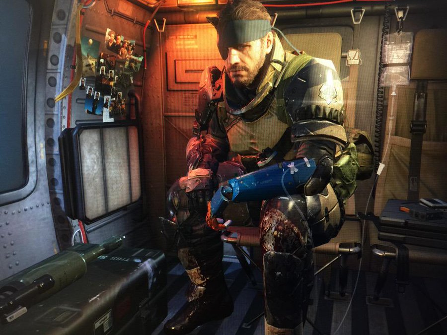 Kojima Announces Persistent Blood Effects For Mgsv Tpp Metal Gear Solid V The Phantom Pain