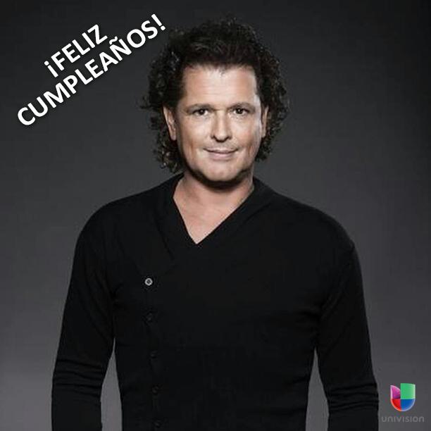 Feliz cumple para el galan de galanes Carlos Vives Happy Birthday 