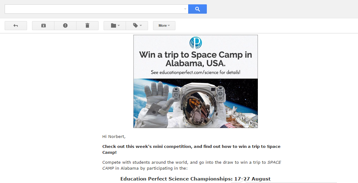 _NorbertK_'s tweet photo. Really Space Camp ?!? #Nope I'd spend my life at Earth :D #EARTHftw http://t.co/L7DnWPR43Y