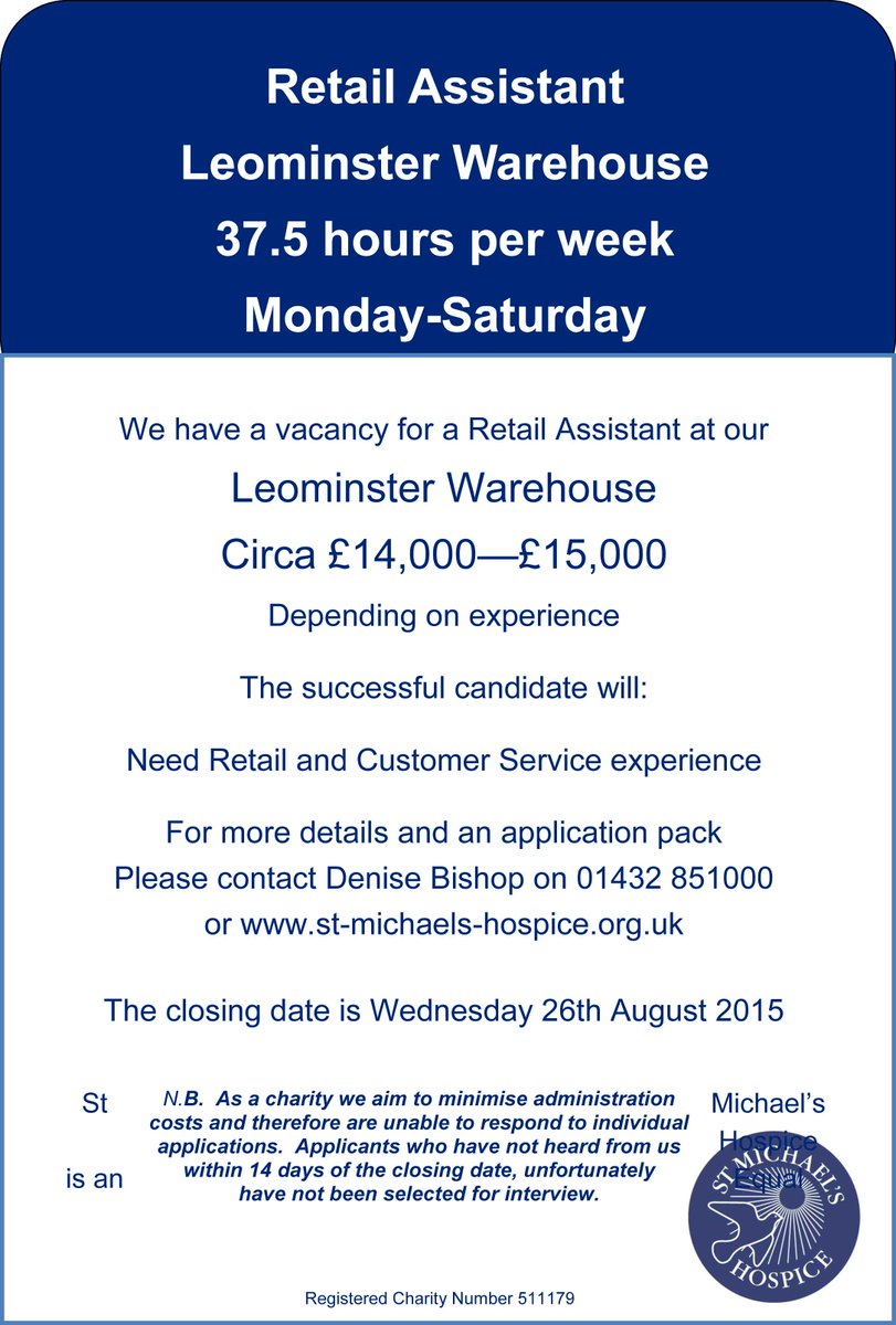 Jobs in leominster herefordshire Jobs in leominster herefordshire