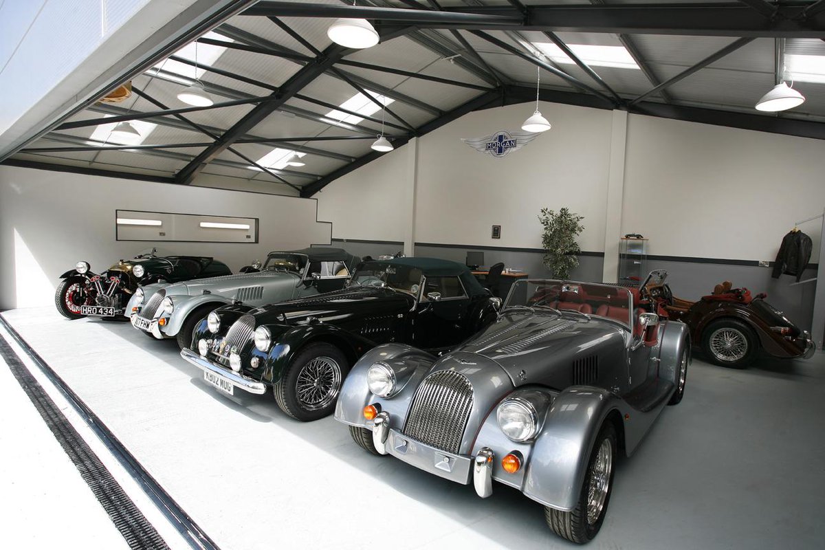 Inside our purpose built, modern showroom, packed with incredible new and pre-loved Morgans. Pop in and say hi!