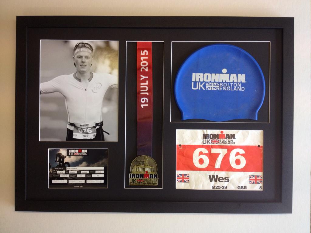 Memorabilia box framed and ready for collection #ironman #bolton #wiganwarriors