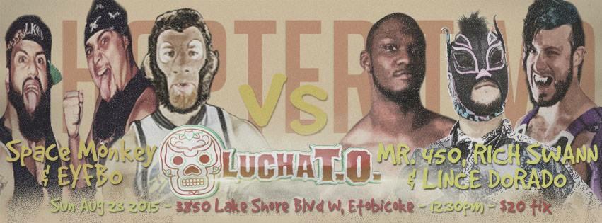 Montana_NYPR's tweet photo. Aug 23rd Toronto, Canada is going to get a little NASTY!! @Lucha_TO #ShowMeee http://t.co/FypCa3z4oY