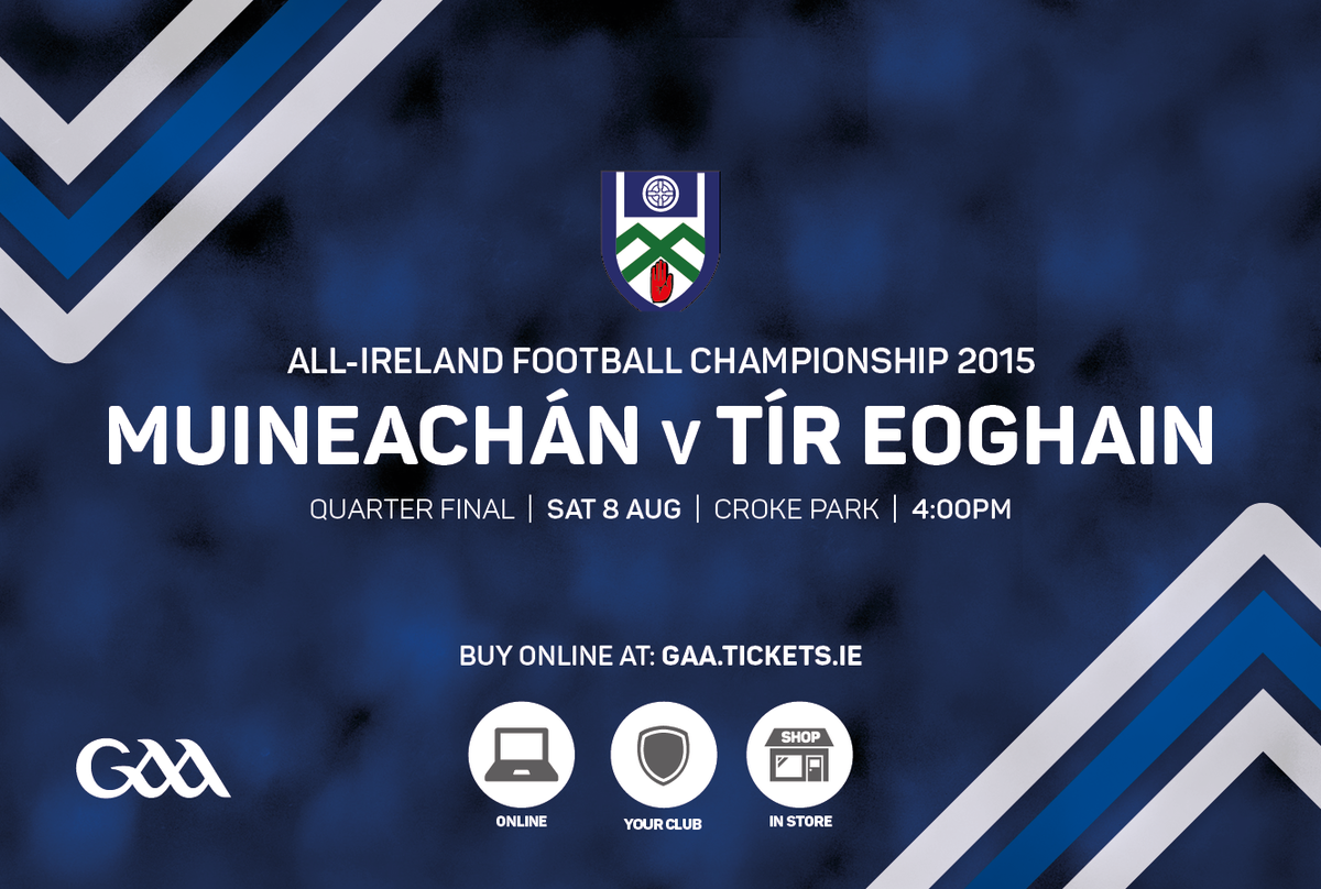 monaghangaa's tweet photo. Win 2 tickets to #MONvTYR tomorrow in @CrokePark All you have to do is simply Retweet this Post by 10pm tonight. http://t.co/PCESAKRQjf