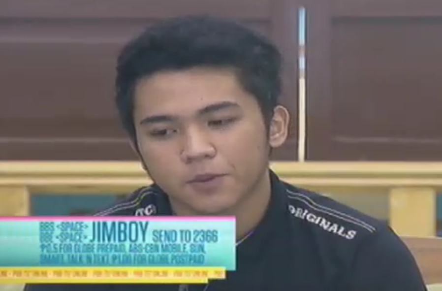 PBBabscbn's tweet photo. Pakinggan naman natin si Jimboy #PBB737Online http://t.co/8DiK2pCWq7