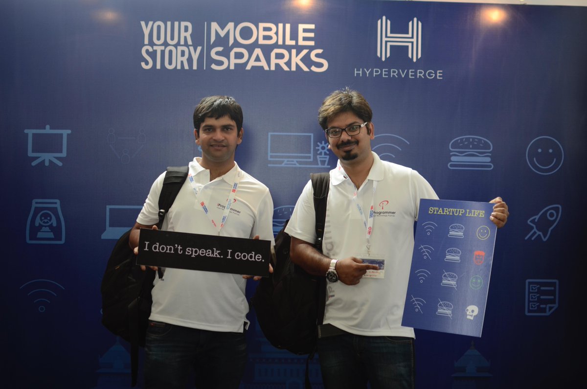 HyperVerge's tweet image. it was pleasure meeting you @rakeshbiradars , parag agrawal #iProgrammer, @MobileSparks .#msparks, #hv..
