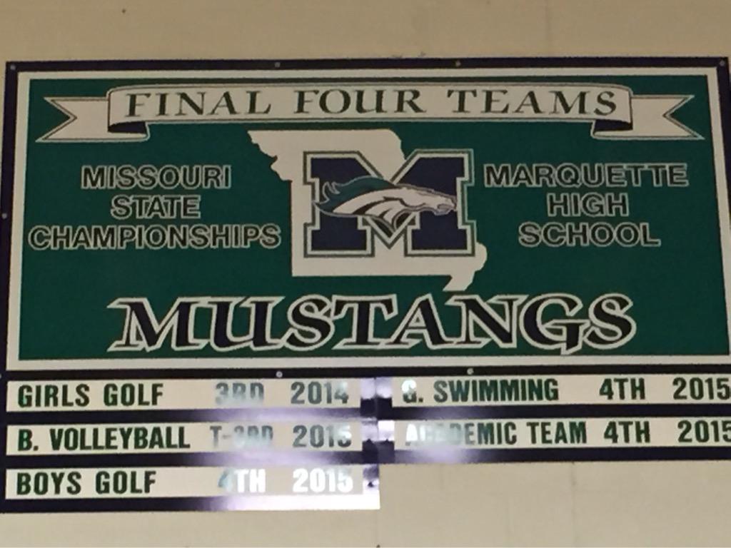 MarquetteStangs's tweet image. Had to make a new purchase when we ran out of space. #goodproblem