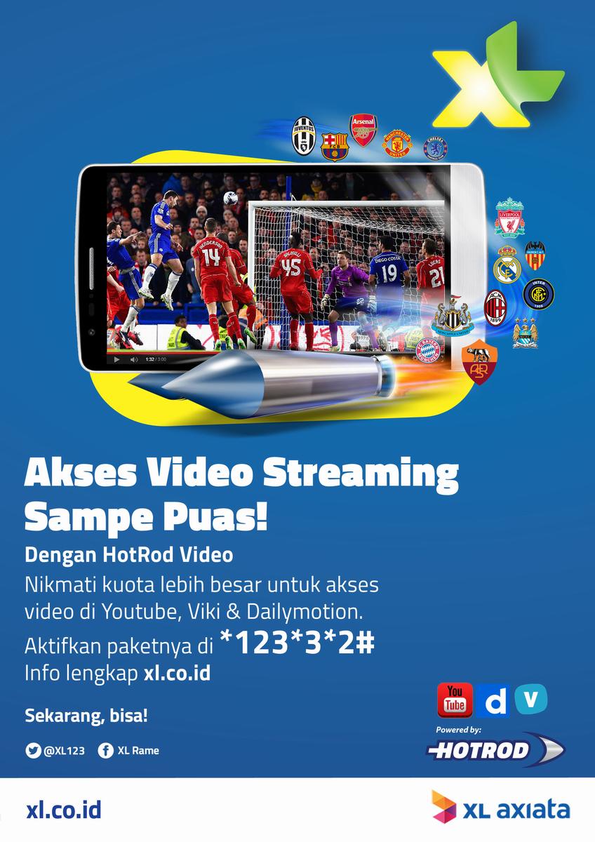saaygod's tweet photo. Hobi streaming? Pake Hotrod 24 Jam Video dijamin no baper eh buffer sampe puas #XLHotrod https://t.co/L72JWAq7SY