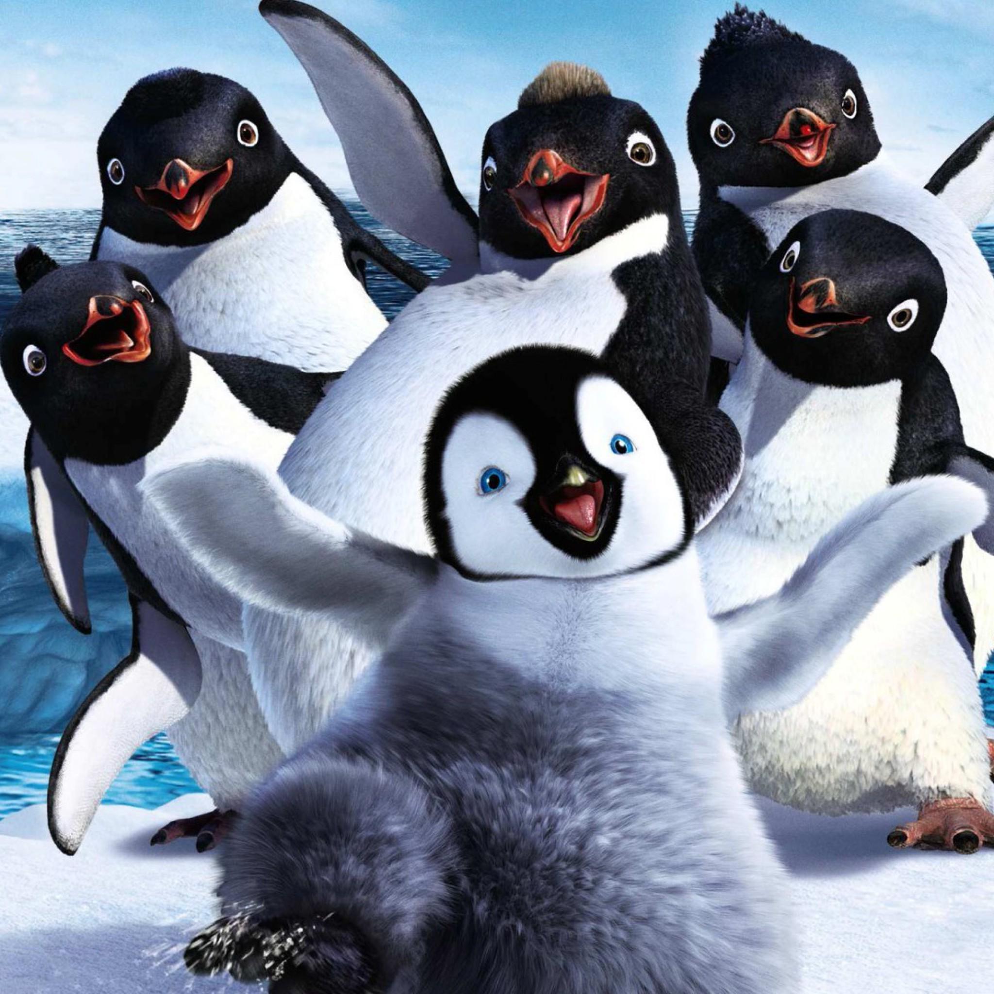Мультфильмы пингвины Happy feet