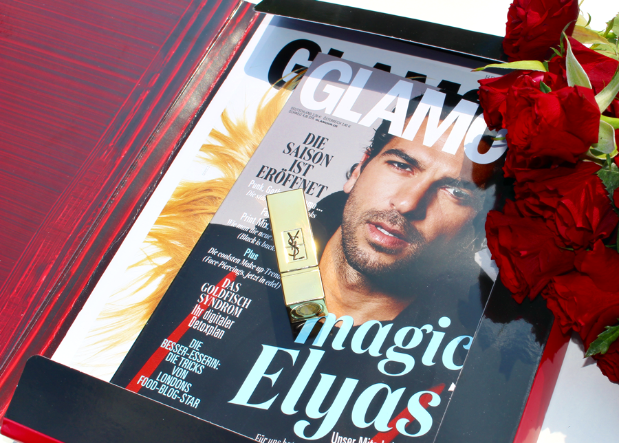Yeah - die neue #glamour mit #YSL #lipstick ist da ♥ So in #love