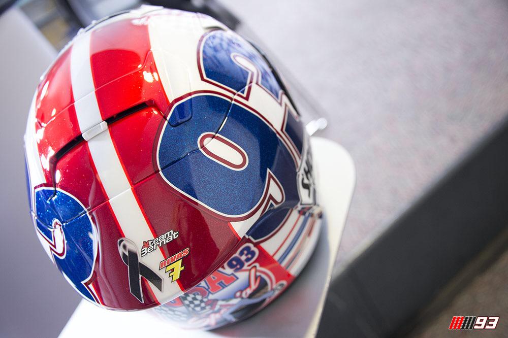 marcmarquez93's tweet photo. Este fin de semana es para #bernat76 y #rivas7 / This weekend is for Bernat and Dani! #IndyGP http://t.co/weIxiKnZZw