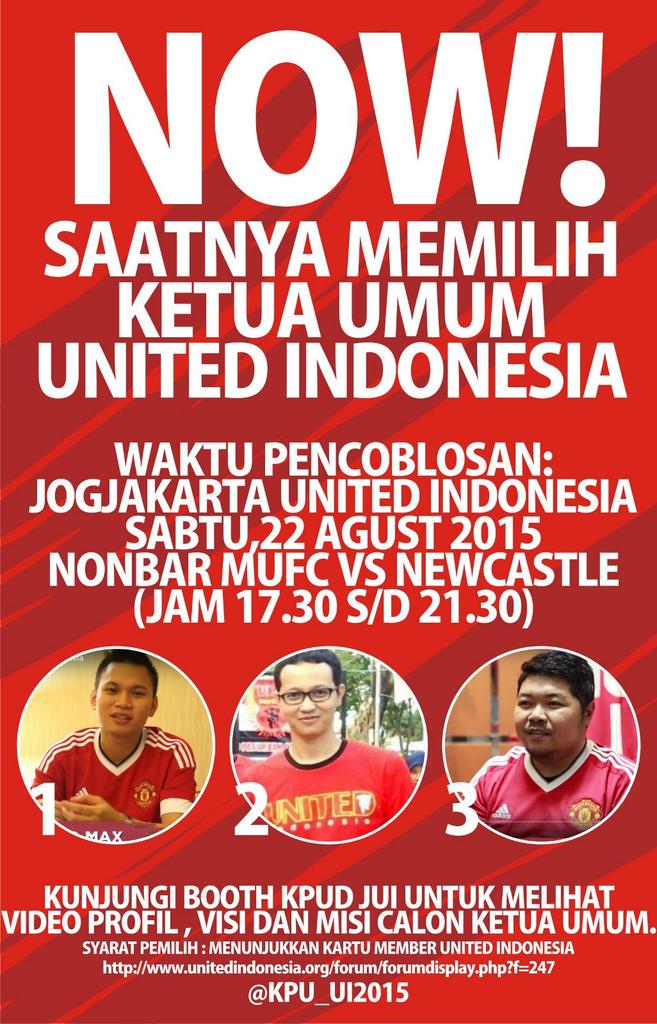 UtdIndonesiaJGJ's tweet photo. Ayo Memilih!!! http://t.co/OXQL7cXHrZ