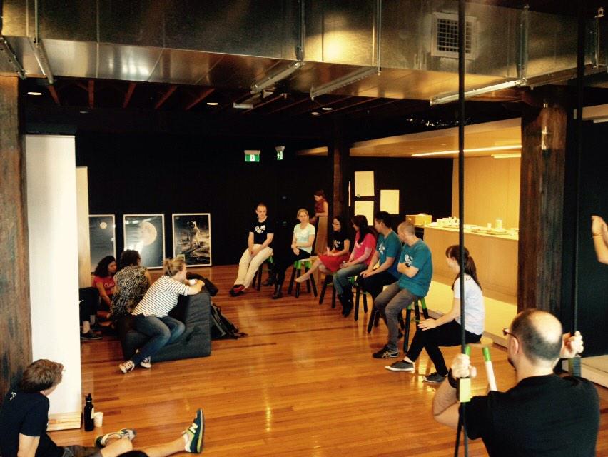 Informative Q&amp;A time <a href="/RailsGirls_SYD/">Rails Girls Sydney</a> thanks mentors for answering questions!