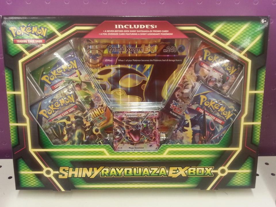 2015 Pokemon TCG Shiny Rayquaza EX Box - US