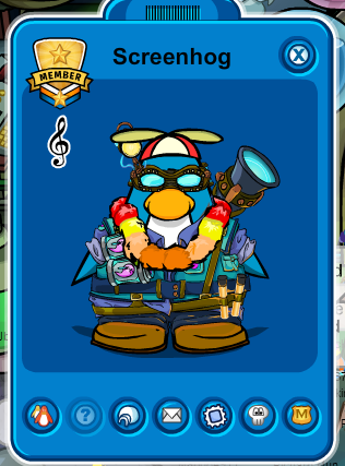 ThatPenguinGame's tweet photo. Happy Birthday to one of @ClubPenguin's original Artists, @_screenhog! http://t.co/JhKMYBEfD7