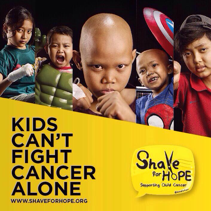 danangpostman's tweet image. Kk2 dari #Shaveforhope lagi ada di acara @IMS_net @netmediatama ayo kita support adik2 kita
