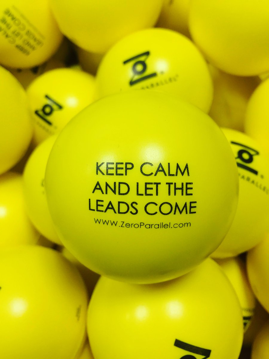 ZeroParallel's tweet image. Keep Calm and Let the Leads Come
 #StressBall #ZP #ZeroParallel #leadgeneration #leadgen #lender #affiliate