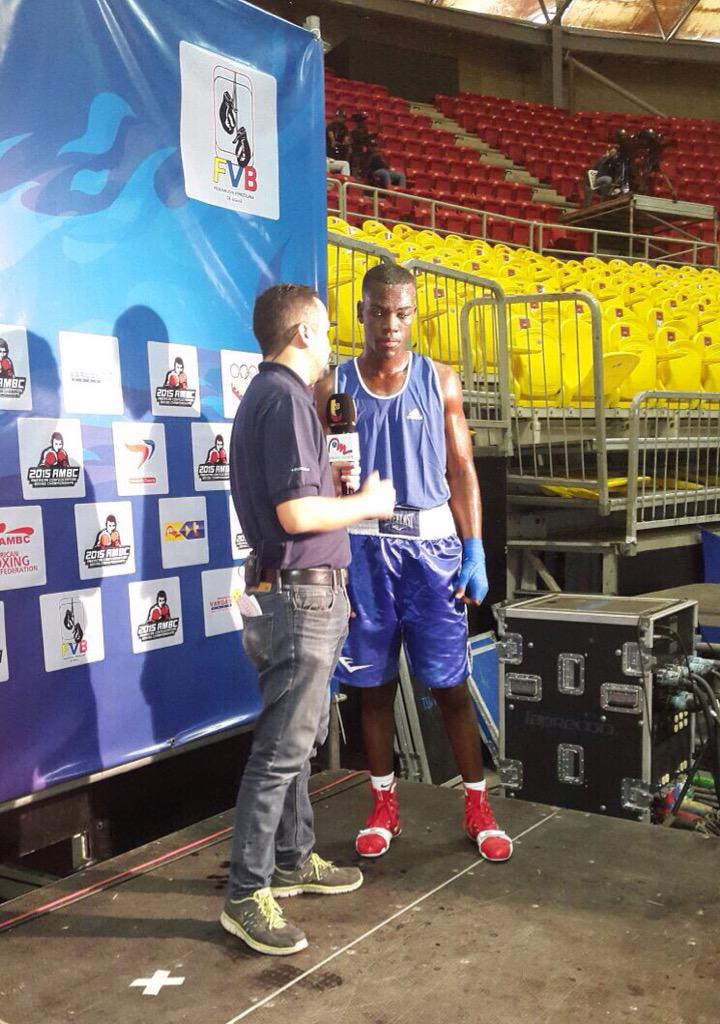 El boxeador ecuatoriano Marlon Delgado peleará la final de los 75 kg. en el Campeonato Continental de Venezuela