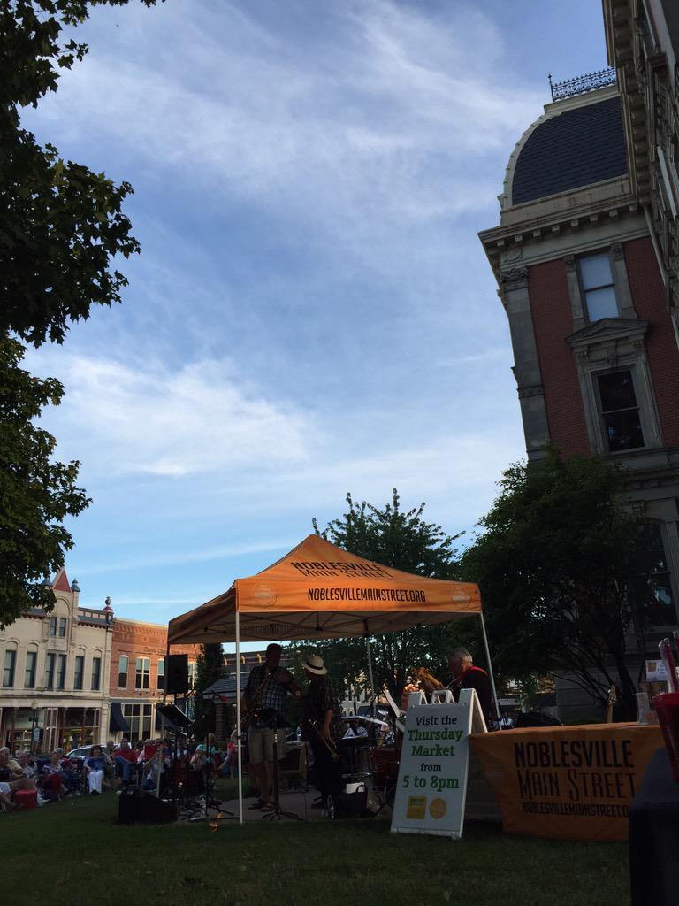 So many great events <a href="/NoblesvilleIN/">City of Noblesville</a>! <a href="/NoblesvilleBand/">Noblesville Band</a> @ halftime &amp; David Hartman Band <a href="/Mainstrt/">NoblesvilleMainSt</a> downtown square