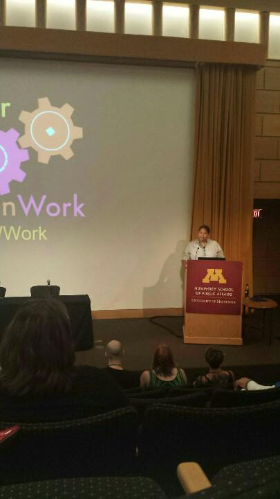 LaurenPants's tweet image. @debgod kicking us off and kicking some butt. #SWWork