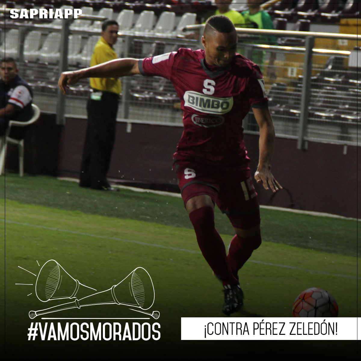 SaprissaOficial's tweet photo. Saprissa va por el triunfo, mañana contra PZ ¡Observá una nota sobre el juego contra los 'Generaleños' en #SapriApp! http://t.co/YIjcZCZbIV