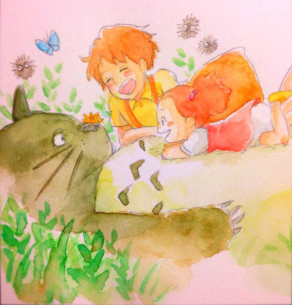 ura__xox's tweet image. #となりのトトロ
#雰囲気嫌いじゃないよってひもRT
#うらねこ