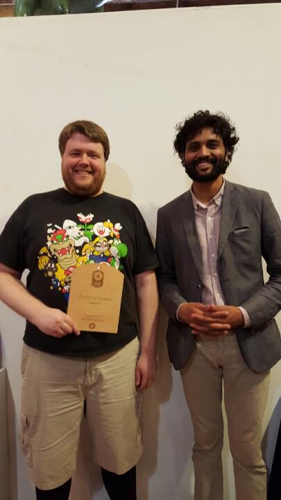 Julielodes's tweet image. Congrats to @alodes999 on his @omahacodeschool graduation