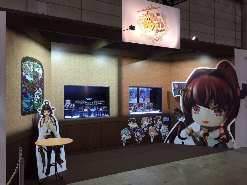 BANPRE_NOW's tweet photo. おはようございます！うえみーです！キャラホビ1日目、バンプレストブースでお待ちしてます！艦娘も提督の方々をお待ちしてますよ！
 #bpmx2015 http://t.co/tkk4qHBsyB