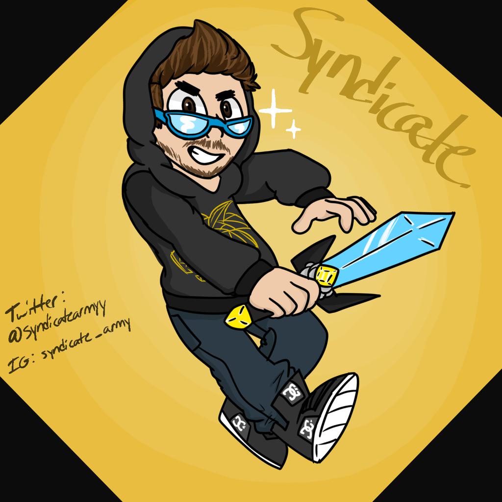 SyndicateArmyy's tweet photo. 'syndisword'- made a minecraft..ish.. drawing of tom :)<333 also haven't really tweeted here in ages! @ProSyndicate http://t.co/wOh73PTePx