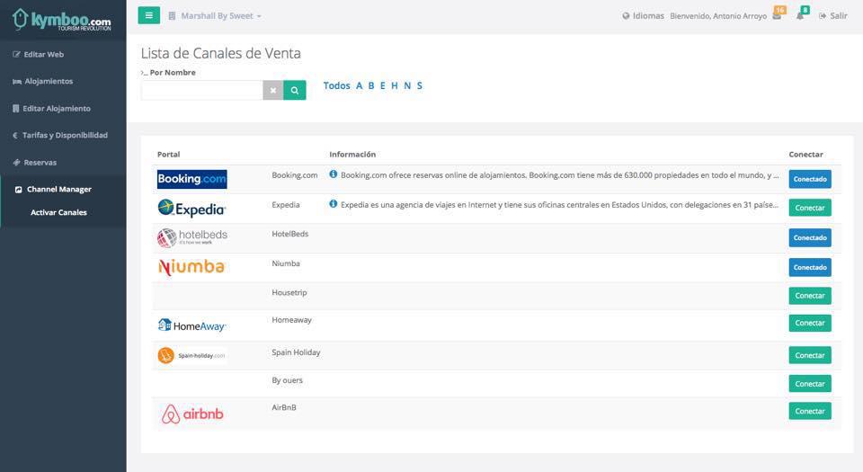 This Is the New versión of Kymboo PMS + Channel Manager + CRM + CRS for profesional Hotels And Holiday rental manager