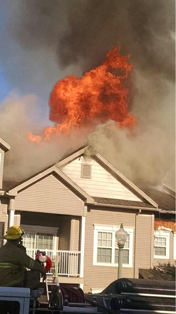 lititzfire's tweet image. Serious apartment building fire this afternoon. Fortunately, no injuries.