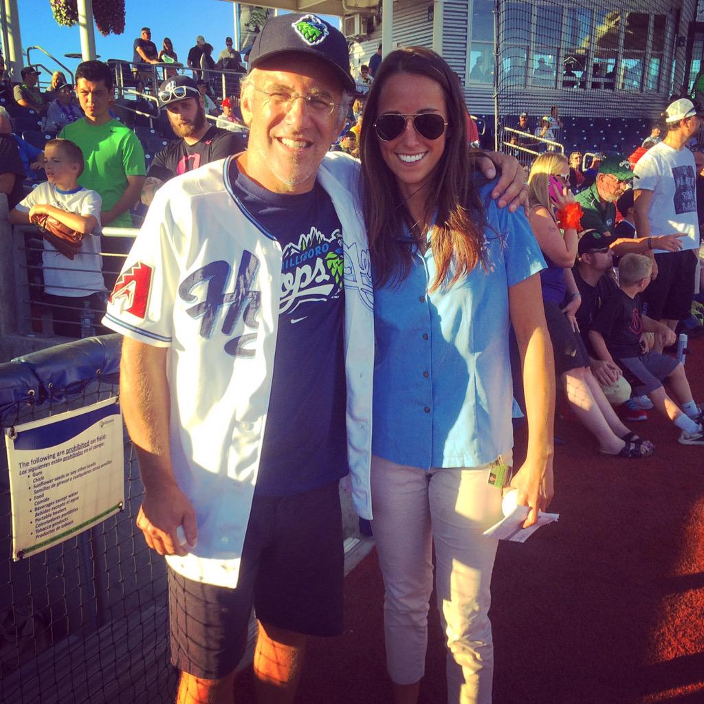 Vgparks's tweet photo. Number one play on tonight's top ten was meeting this guy #allhoppedup #hawiiannight #topfantake @HillsboroHops http://t.co/QVJKKyt7B1