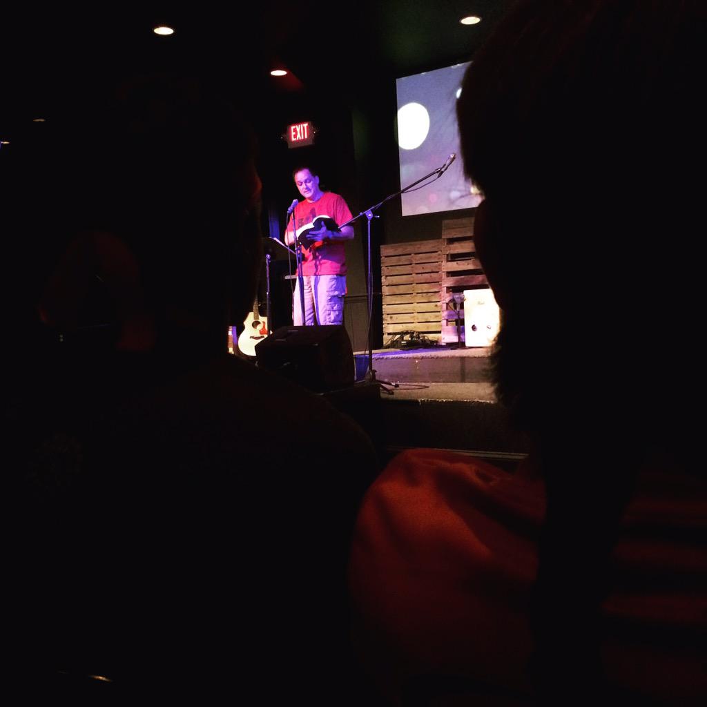 GC_BCM's tweet image. David preaching the word!