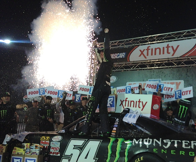 XfinityRacing's tweet photo. RT for your chance to WIN a signed @KyleBusch hat! #VLSweeps Ends 8/22 11:59pm ET Rules: http://t.co/MZY4iesJKx http://t.co/fybPdwpfxu