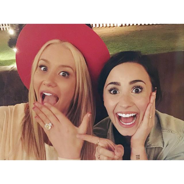 Happy birthday to the beautiful, amazing and future Iggy\s bridesmaid: Demi Lovato.   