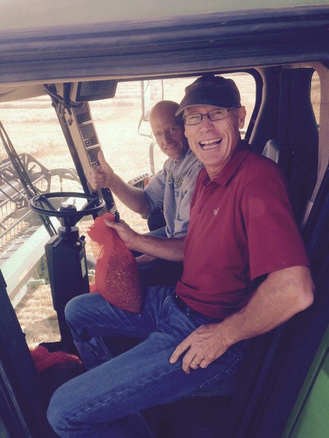 Had an AG celebrity on the combine today #JohnHeard #fertilitytrial